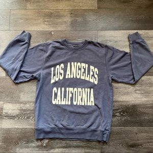 Blue Los Angeles Crewneck